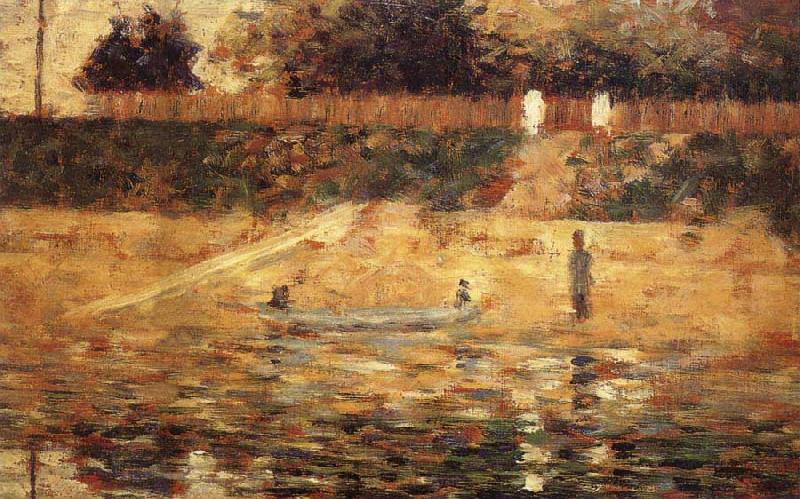 Georges Seurat Impresstion Figure France oil painting art